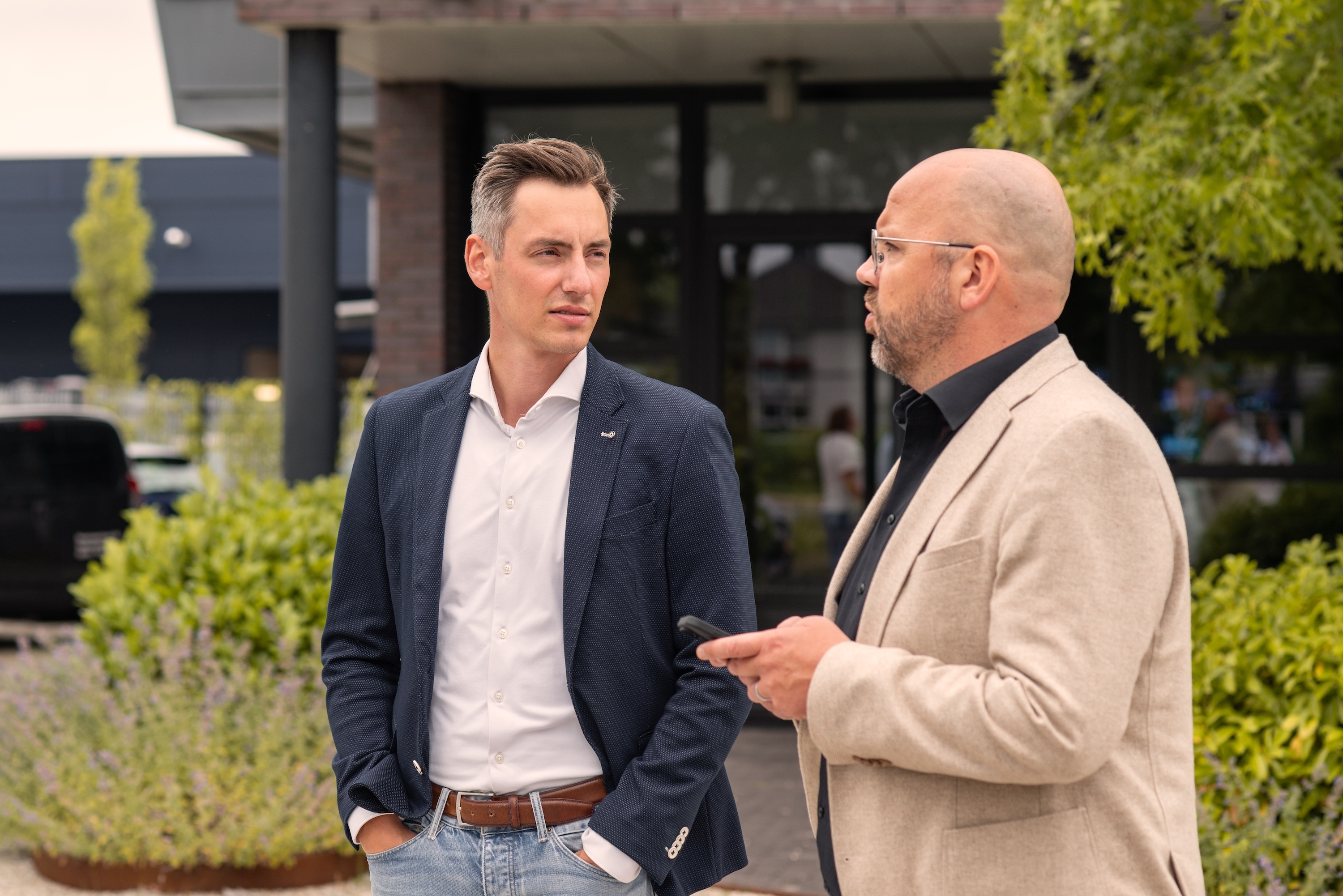 Ben Koelewijn en Marnix Ykema